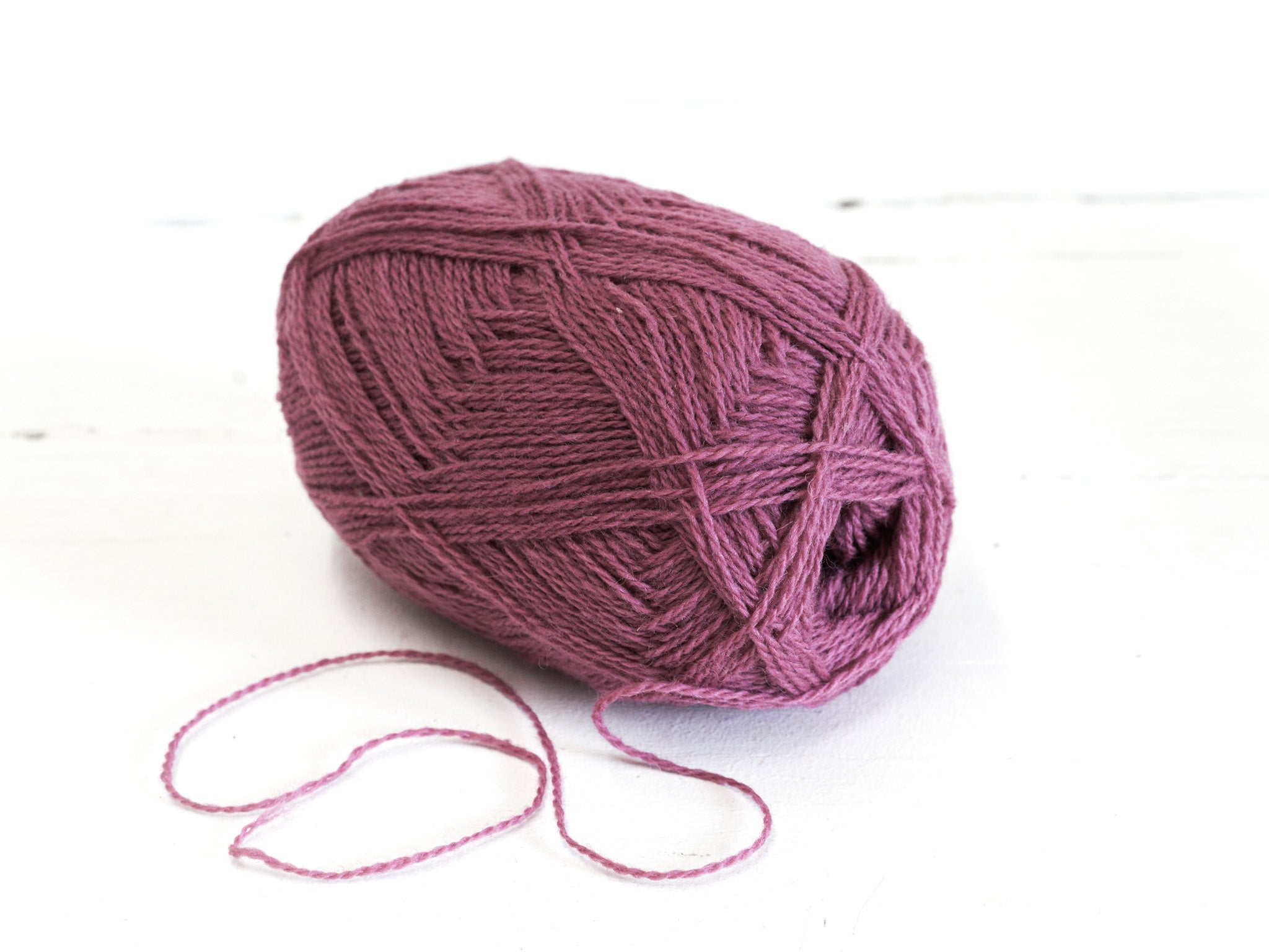 Vintage Berry New Zealand wool yarn - 530