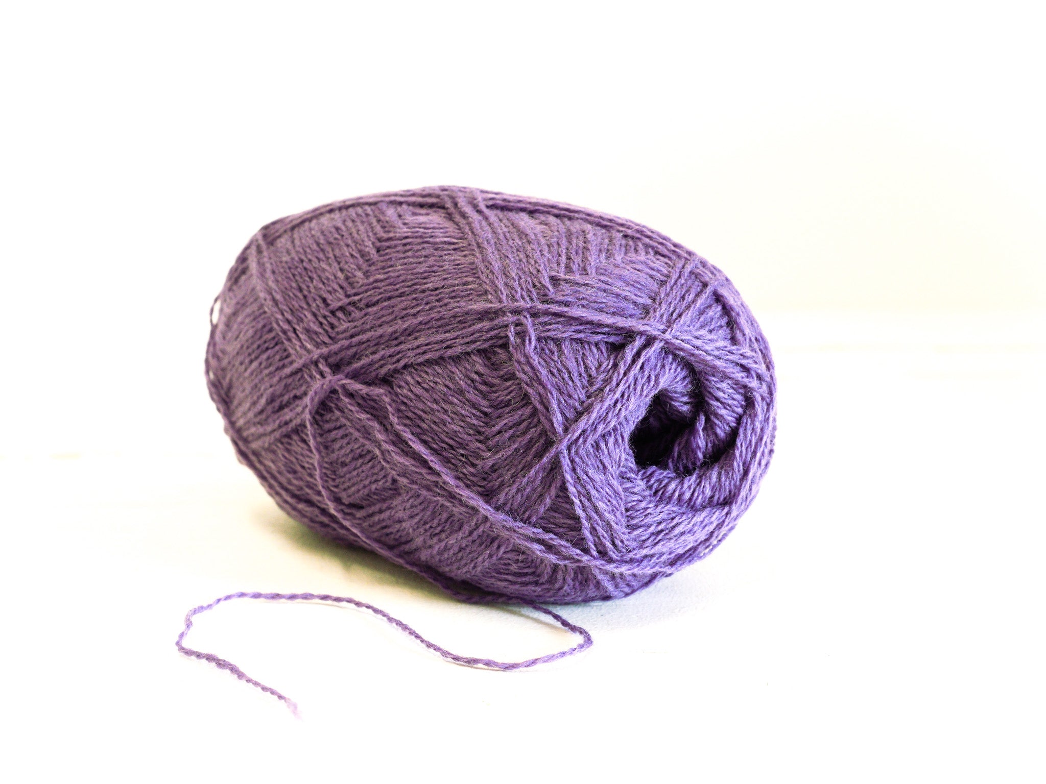 Dusty violet New Zealand wool yarn - 255