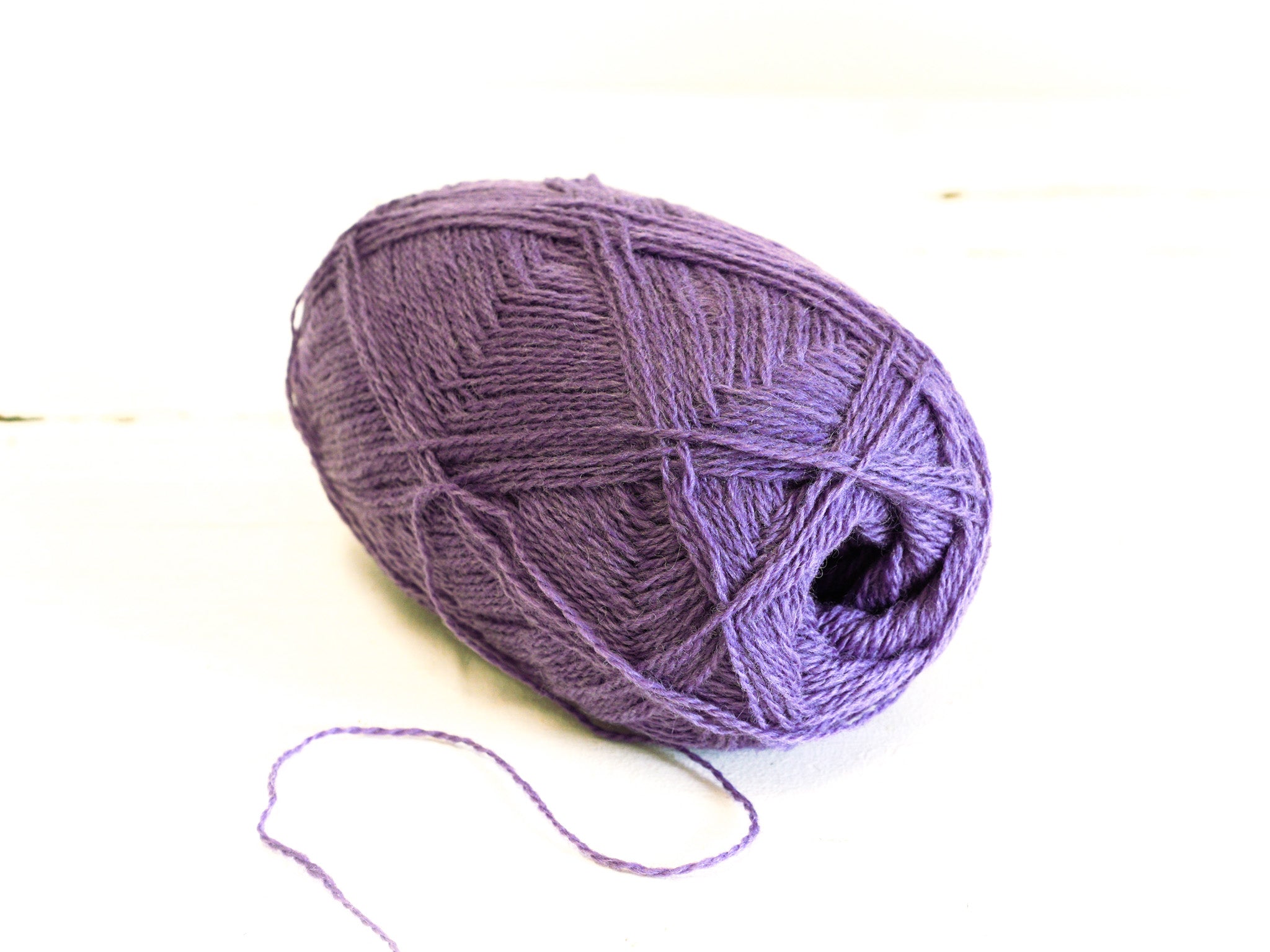 Dusty violet New Zealand wool yarn - 255