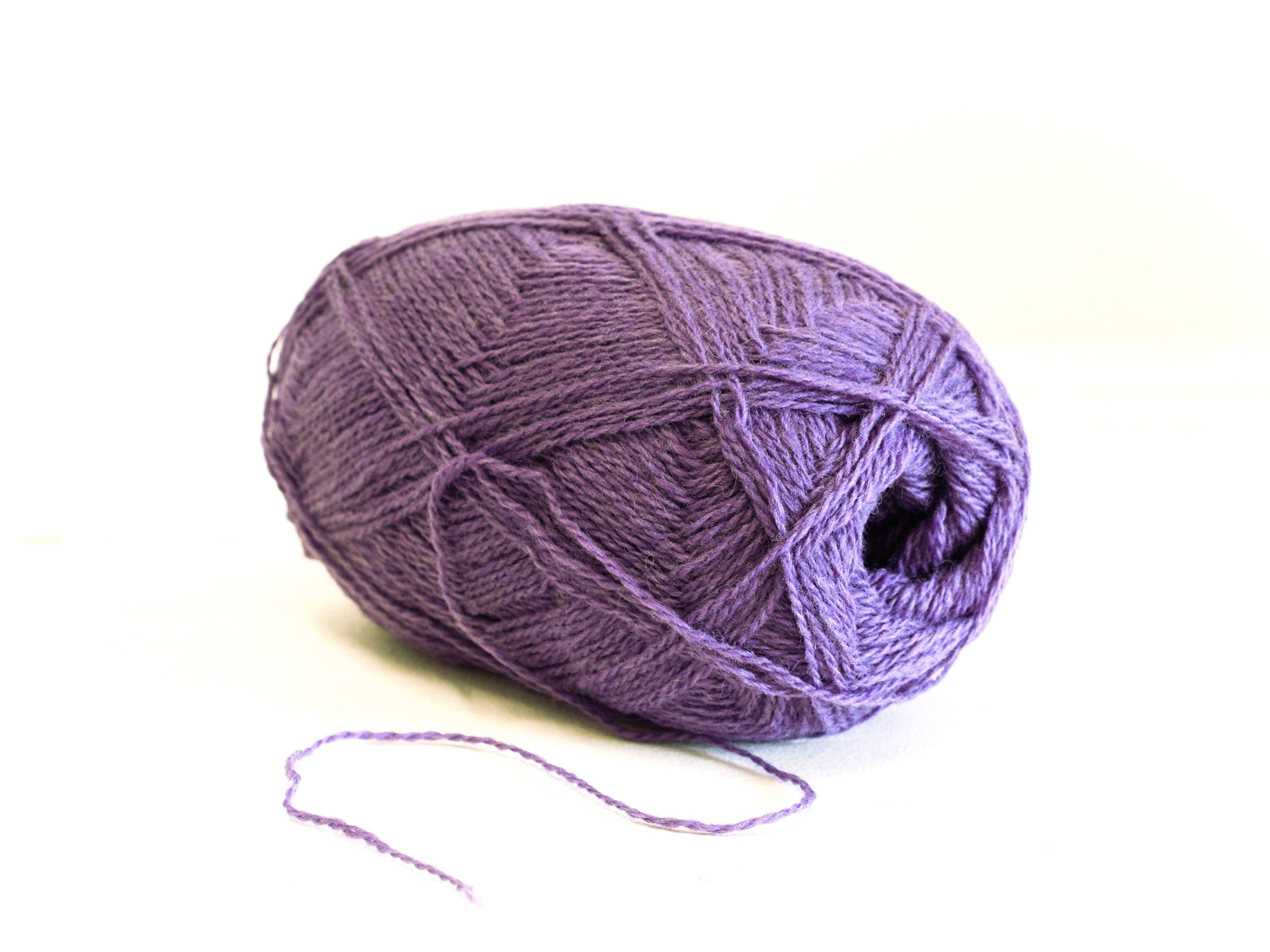 Dusty violet New Zealand wool yarn - 255