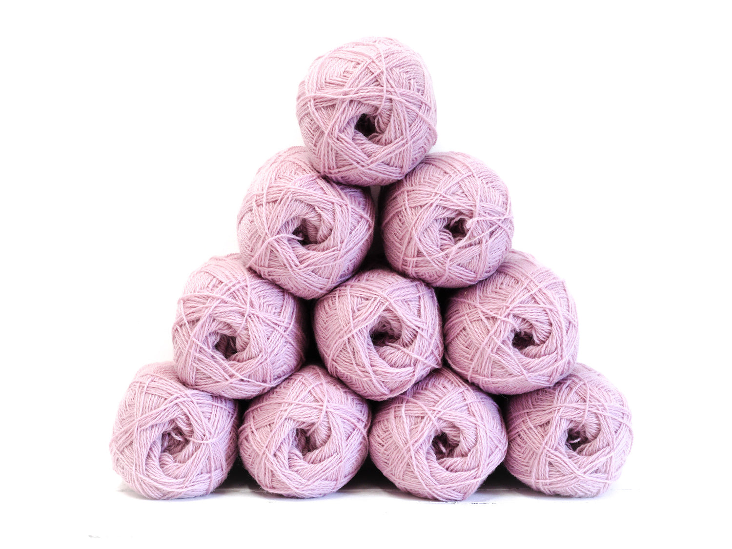 Ash rose color New Zealand wool yarn - 508