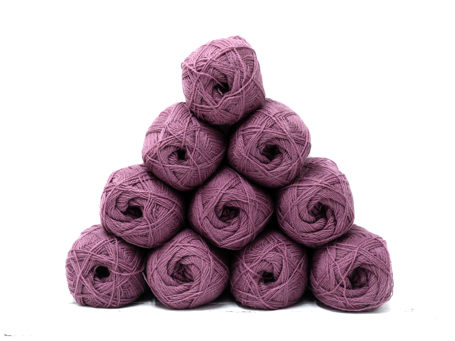 Winter rose color New Zealand wool yarn - 253