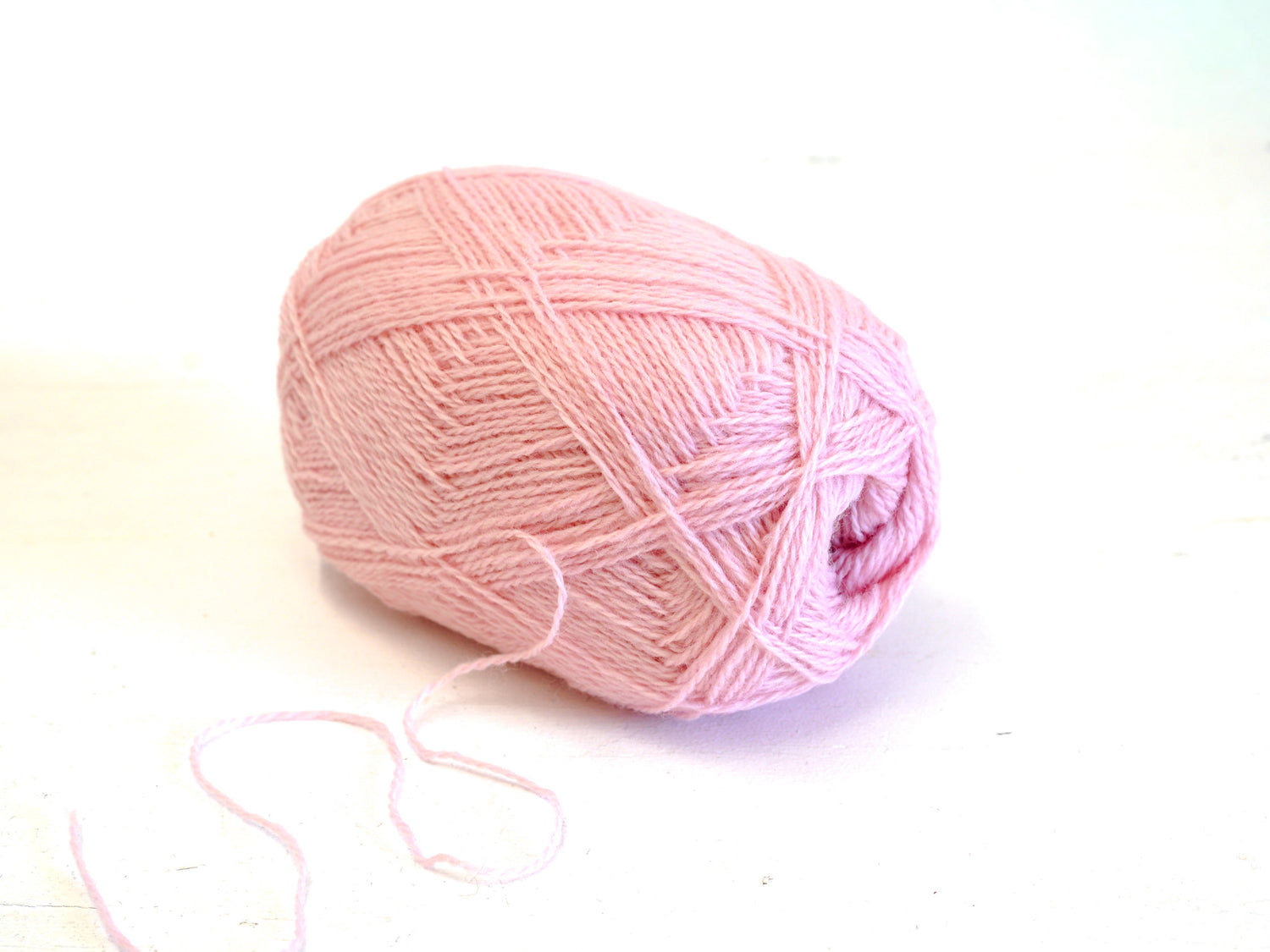 Powder Pink New Zealand wool yarn - 507
