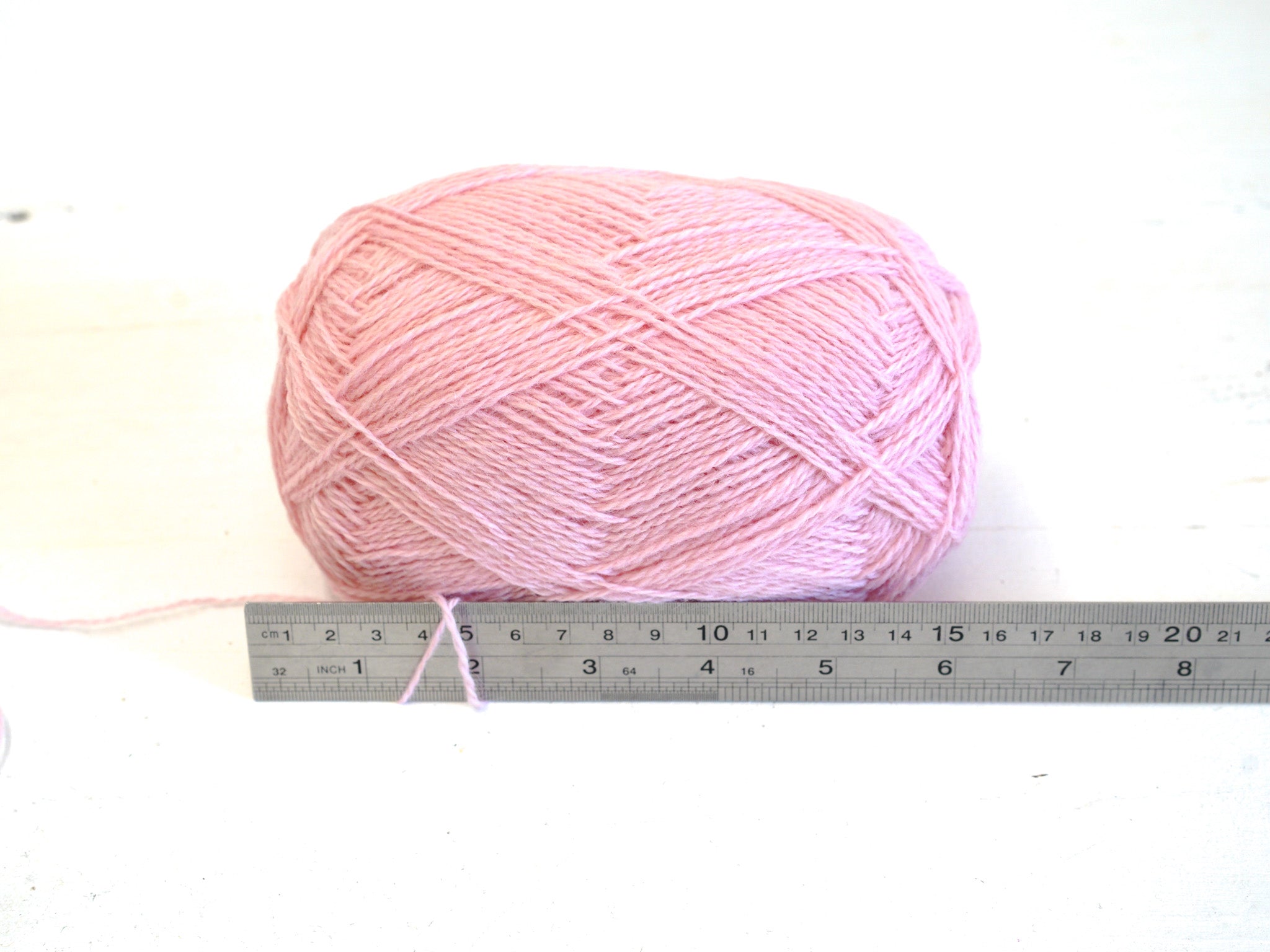 Powder Pink New Zealand wool yarn - 507