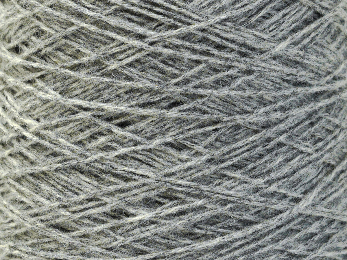 Midle Grey melange 100% carpet wool yarn - 203