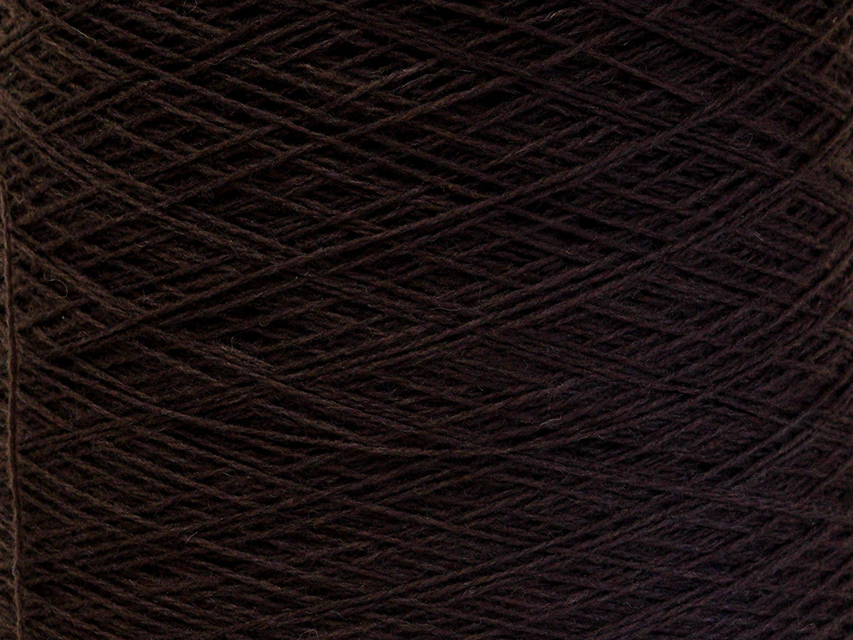 Dark Chocolate Brown - soft merino wool in cone - 900g/31,7oz.