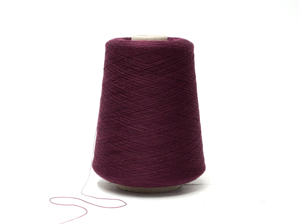 Filpucci PRESTIGE Merino Wool – Plum Burgundy, 500 g Cone