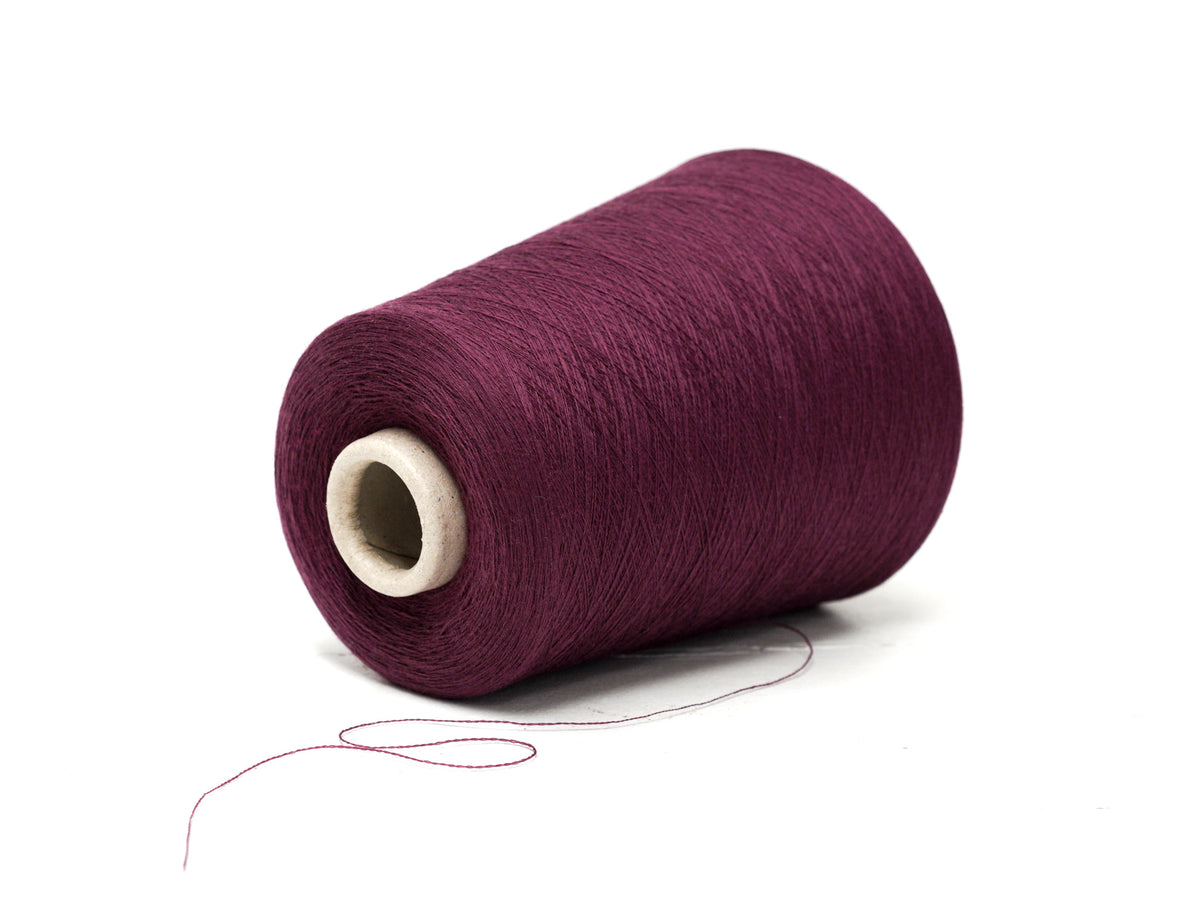 Filpucci PRESTIGE Merino Wool – Plum Burgundy, 500 g Cone
