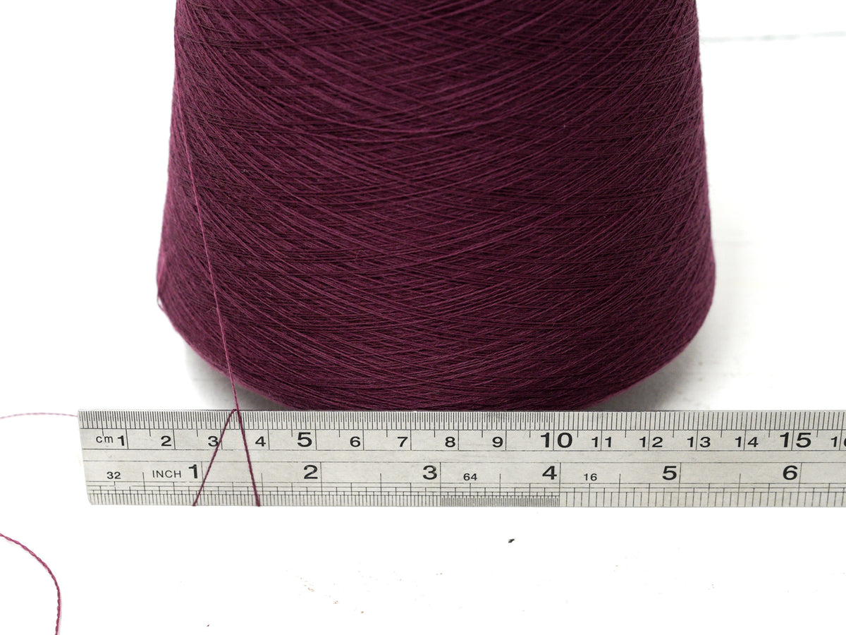 Filpucci PRESTIGE Merino Wool – Plum Burgundy, 500 g Cone