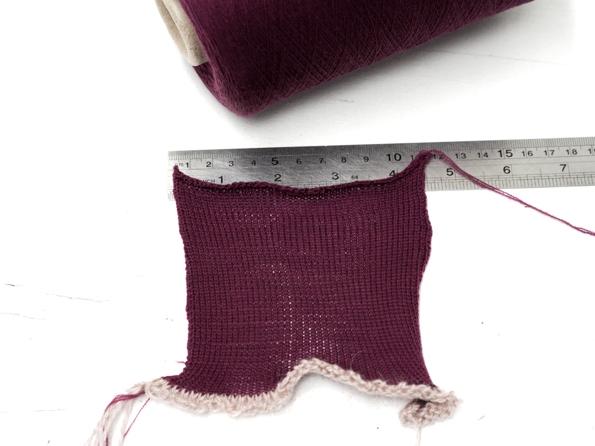Filpucci PRESTIGE Merino Wool – Plum Burgundy, 500 g Cone