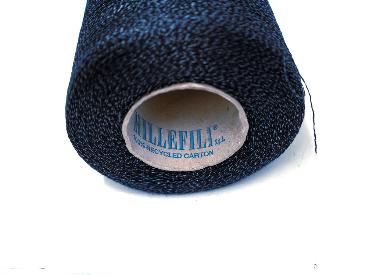 Blue Cashmere &amp; Wool Yarn | Melange Washes to Solid Blue - 500g cone
