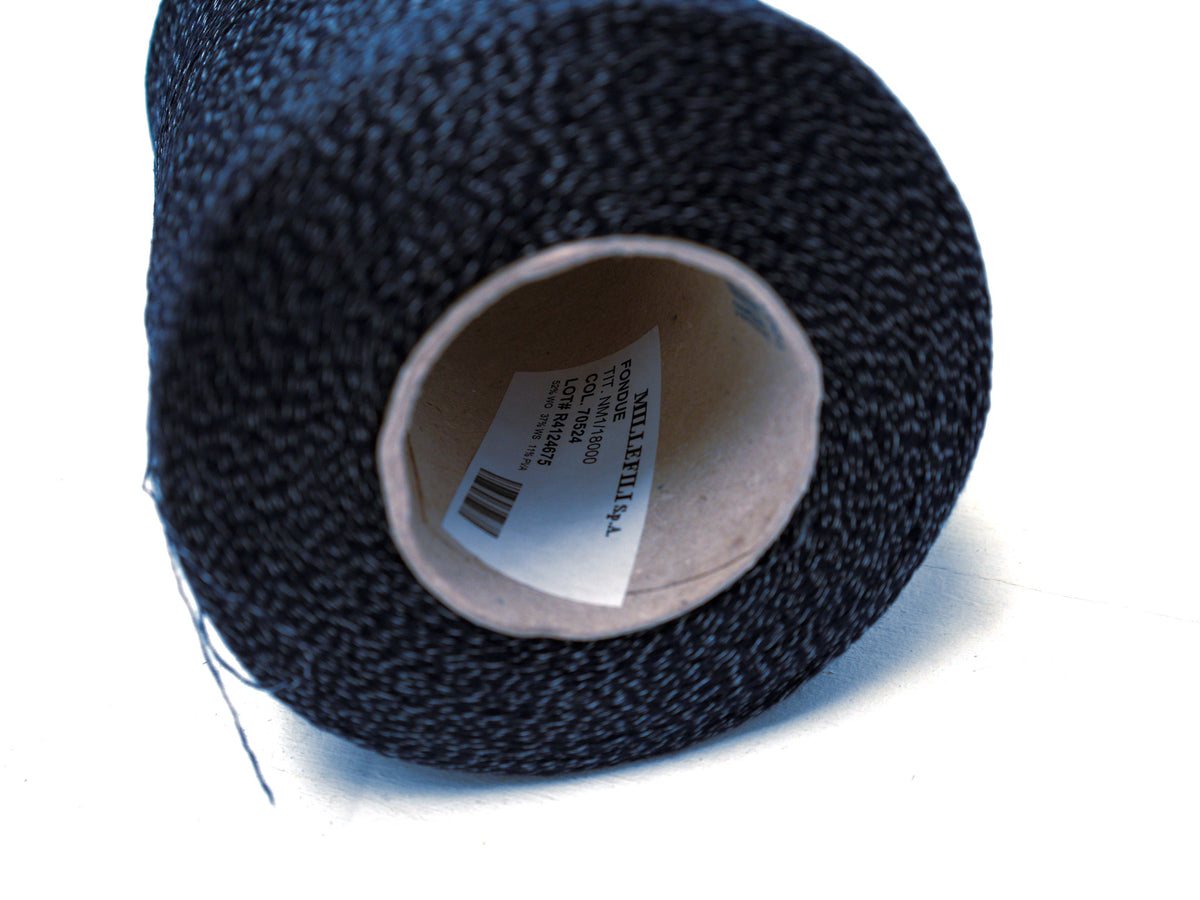 Blue Cashmere &amp; Wool Yarn | Melange Washes to Solid Blue - 500g cone