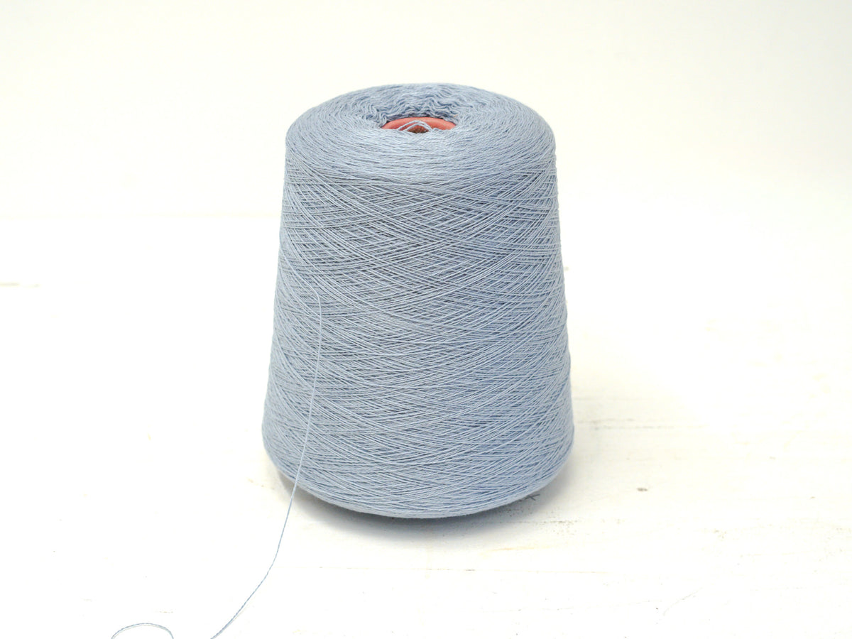 Mist Blue Cashmere &amp; Wool Yarn - 500g cone