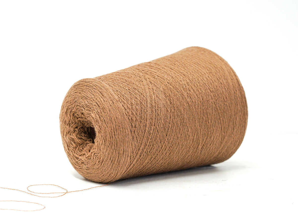 Camel Merino &amp; Cashmere Yarn Cone - 100 g in Cone