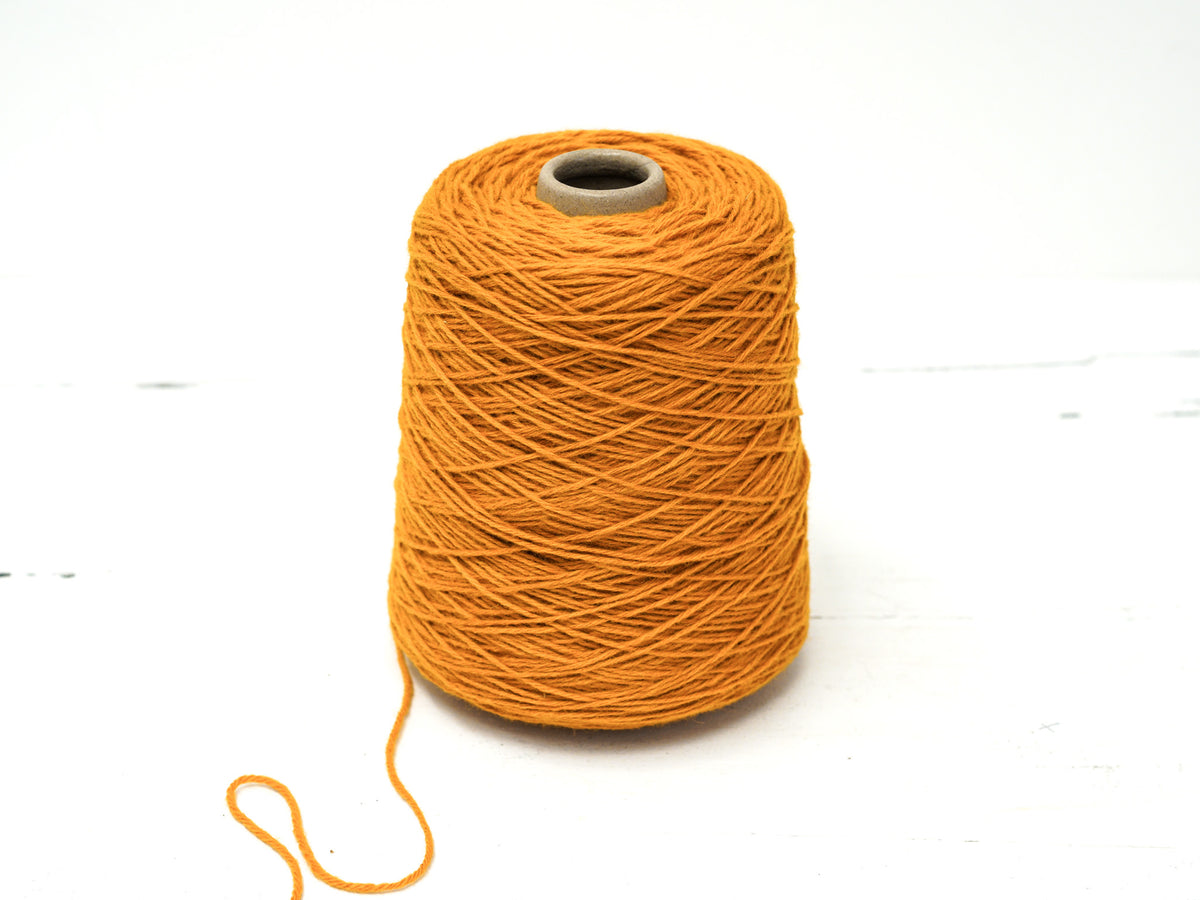 Pumpkin wool yarn for tufting - 290