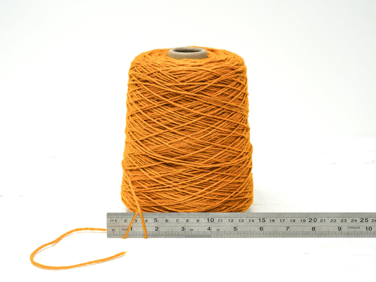 Pumpkin wool yarn for tufting - 290