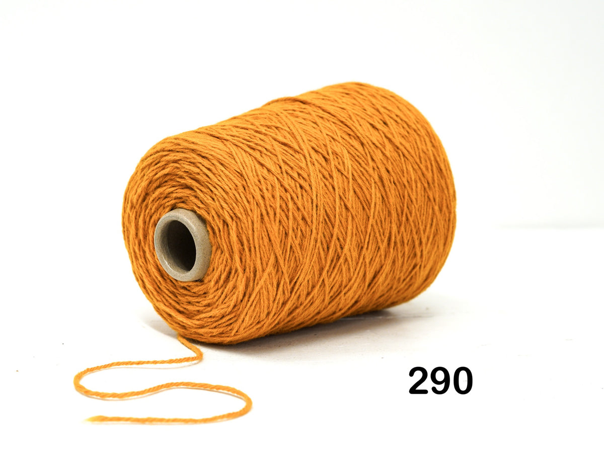 Pumpkin wool yarn for tufting - 290