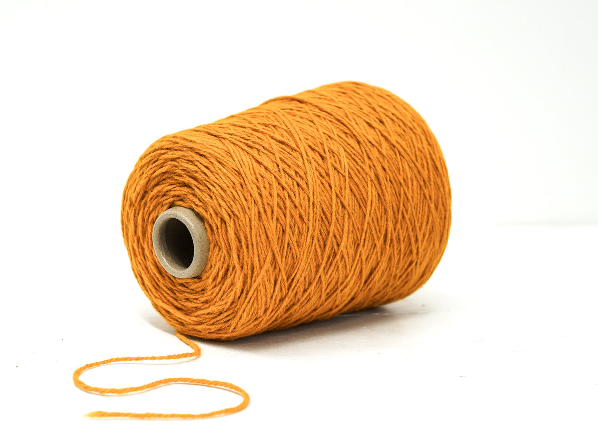 Pumpkin wool yarn for tufting - 290