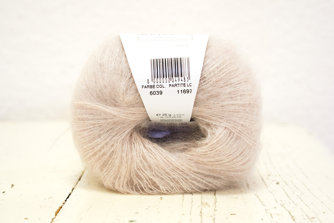Puderfarbe 6039 – Lana Gatto Lace Mohair Seidengarn