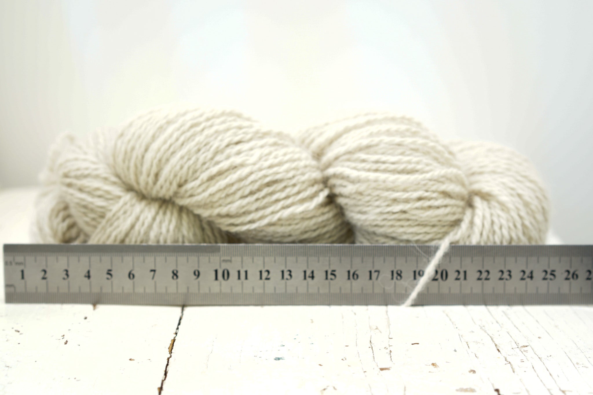 Samoyed breed dog wool yarn blend, white, extremely warm threads