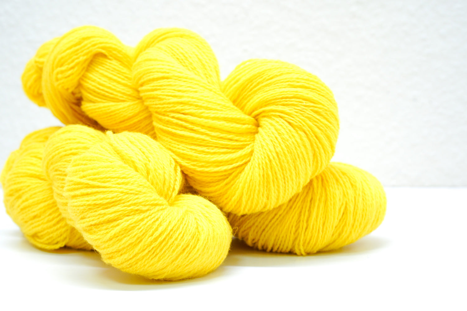 New Zealand Yellow Color wool yarn - 710