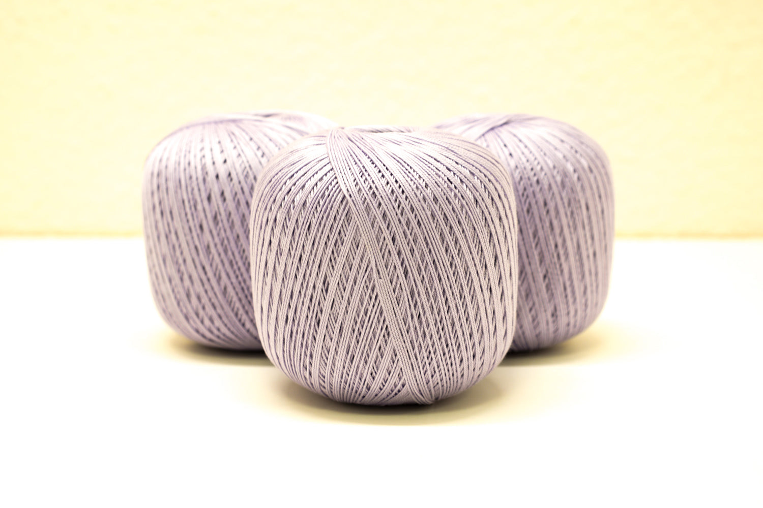 Lilac mercerised cotton 100g/452m
