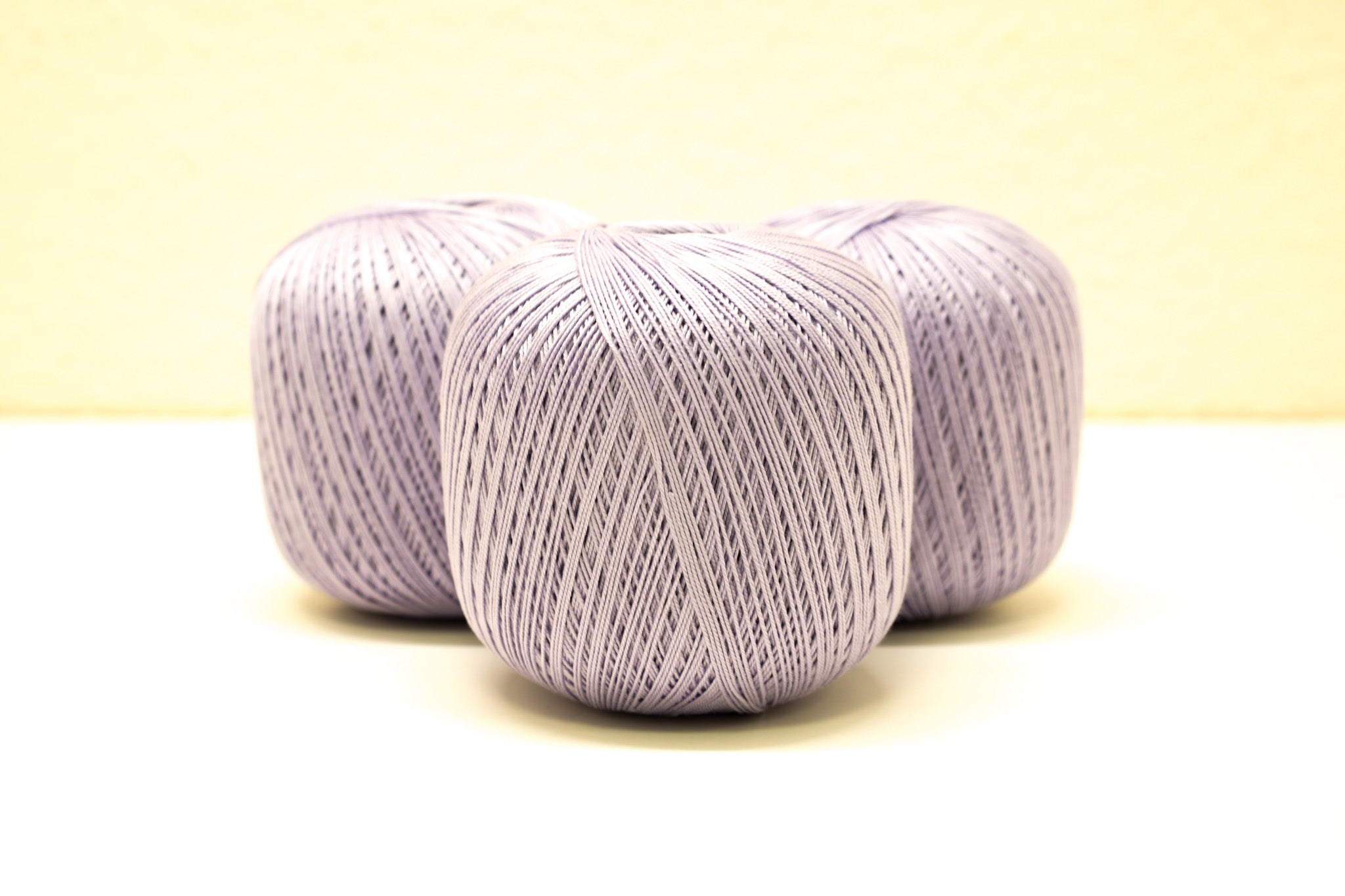 Lilac mercerised cotton 100g/452m