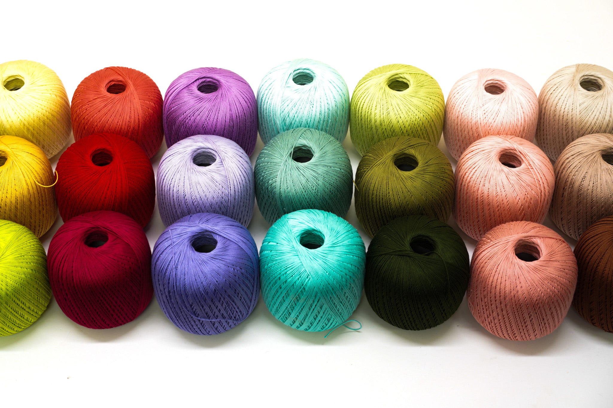 Tintenblaue merzerisierte Baumwolle 100g/452m 