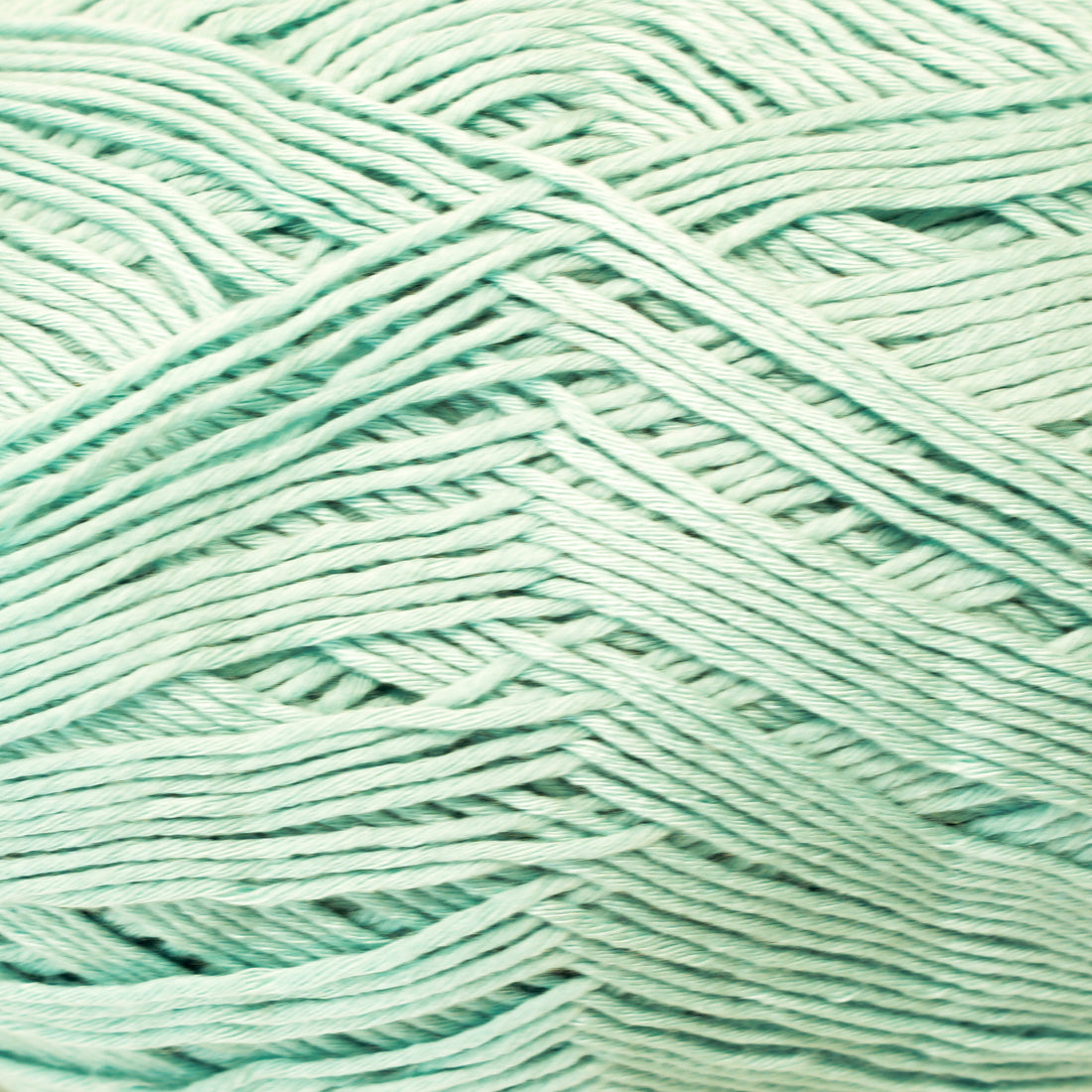 Mint blue bamboo yarn for baby crafts