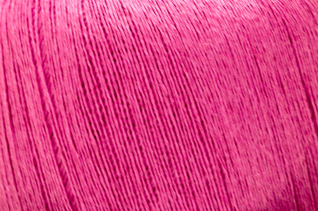100% Leinengarn in rosa Farbe