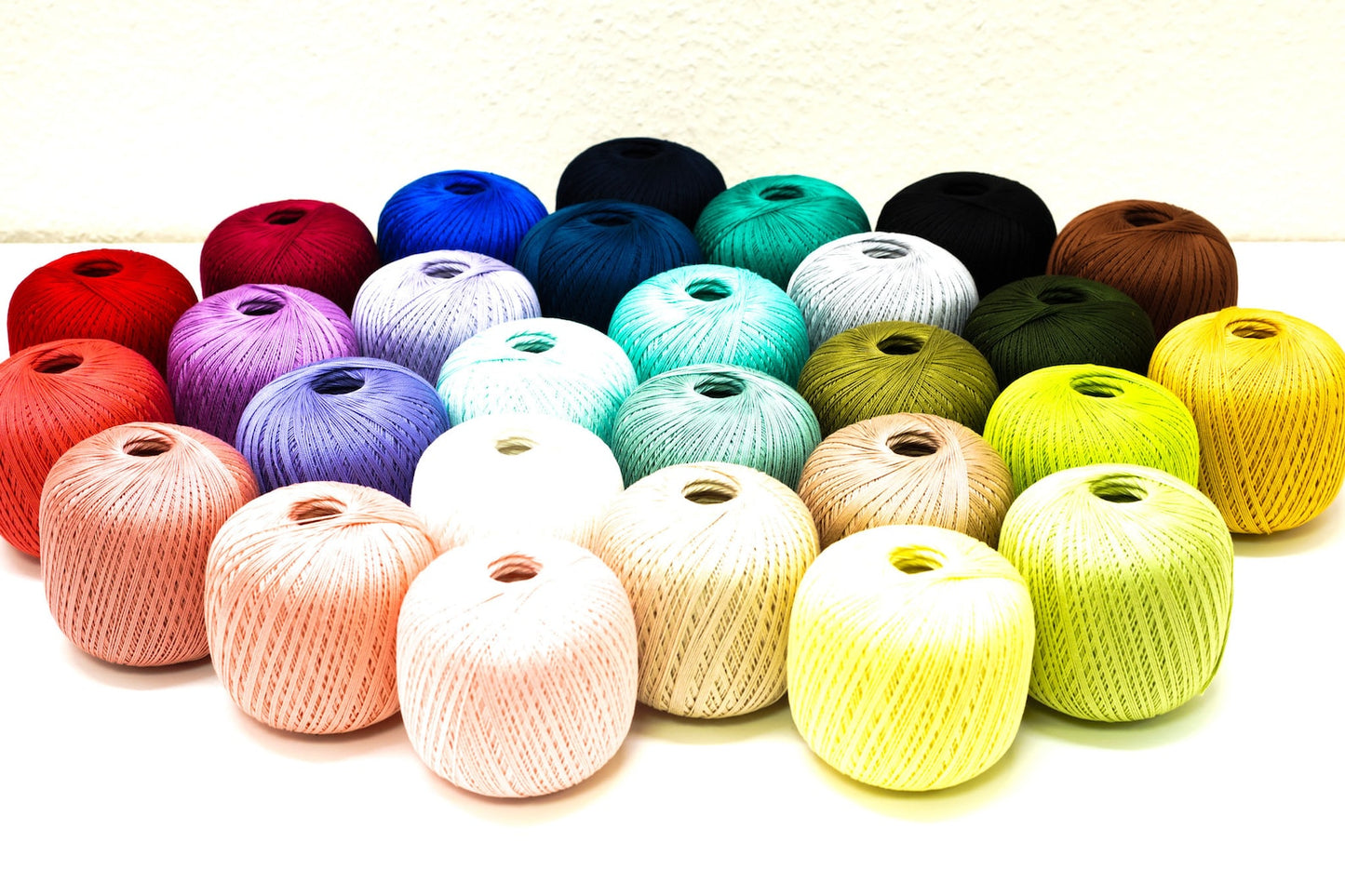 Purple mercerised cotton 100g/452m