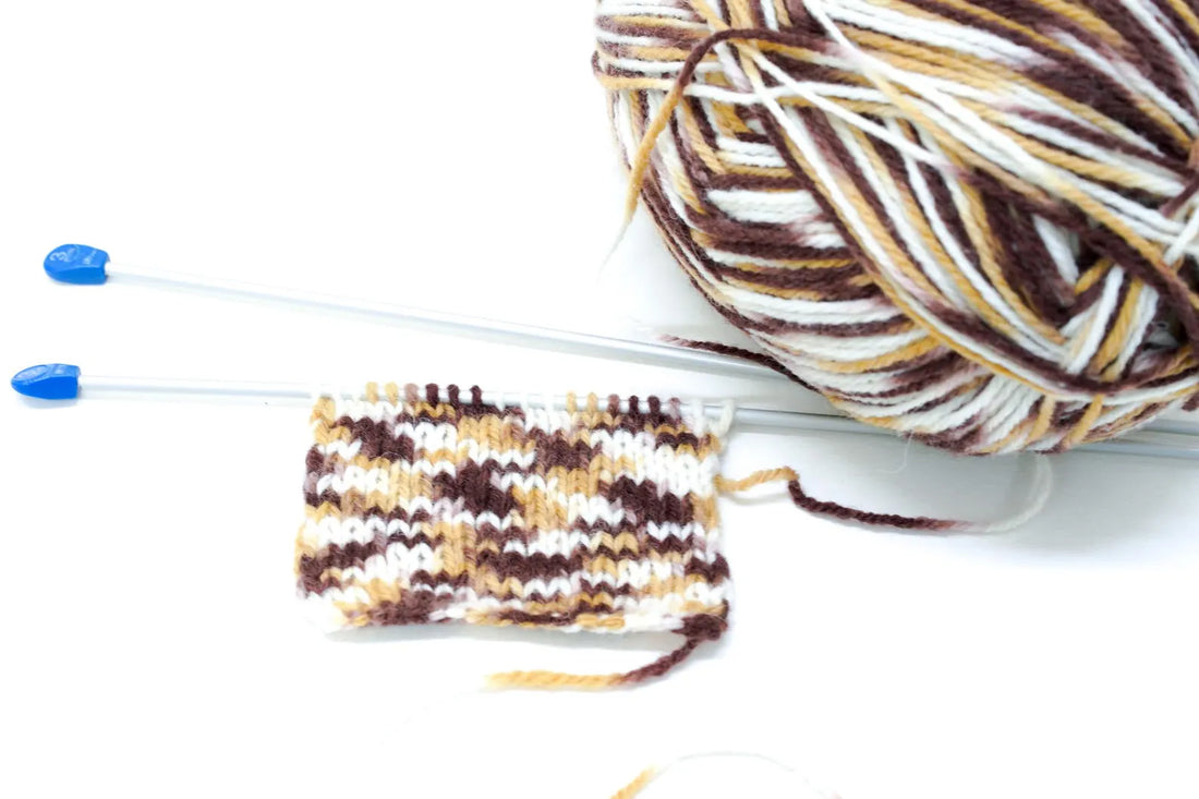 Multicolored New Zealand Wool Yarn - 80% Wool, 20% Polyamide