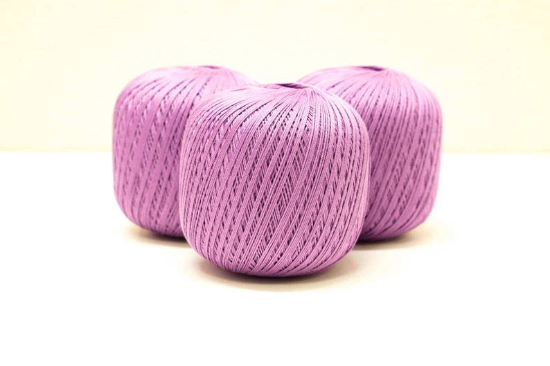 Soft Lilac mercerised cotton 100g/452m
