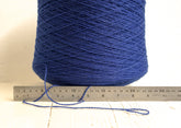 Blue fingering wool yarn in cone - 900g/31.7oz. | blue-fingering-wool-yarn-in-cone-900g-31-7oz