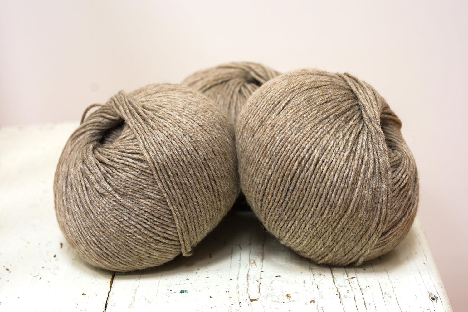 Taupe brown PRO LANA wool 80%/20 PO blend