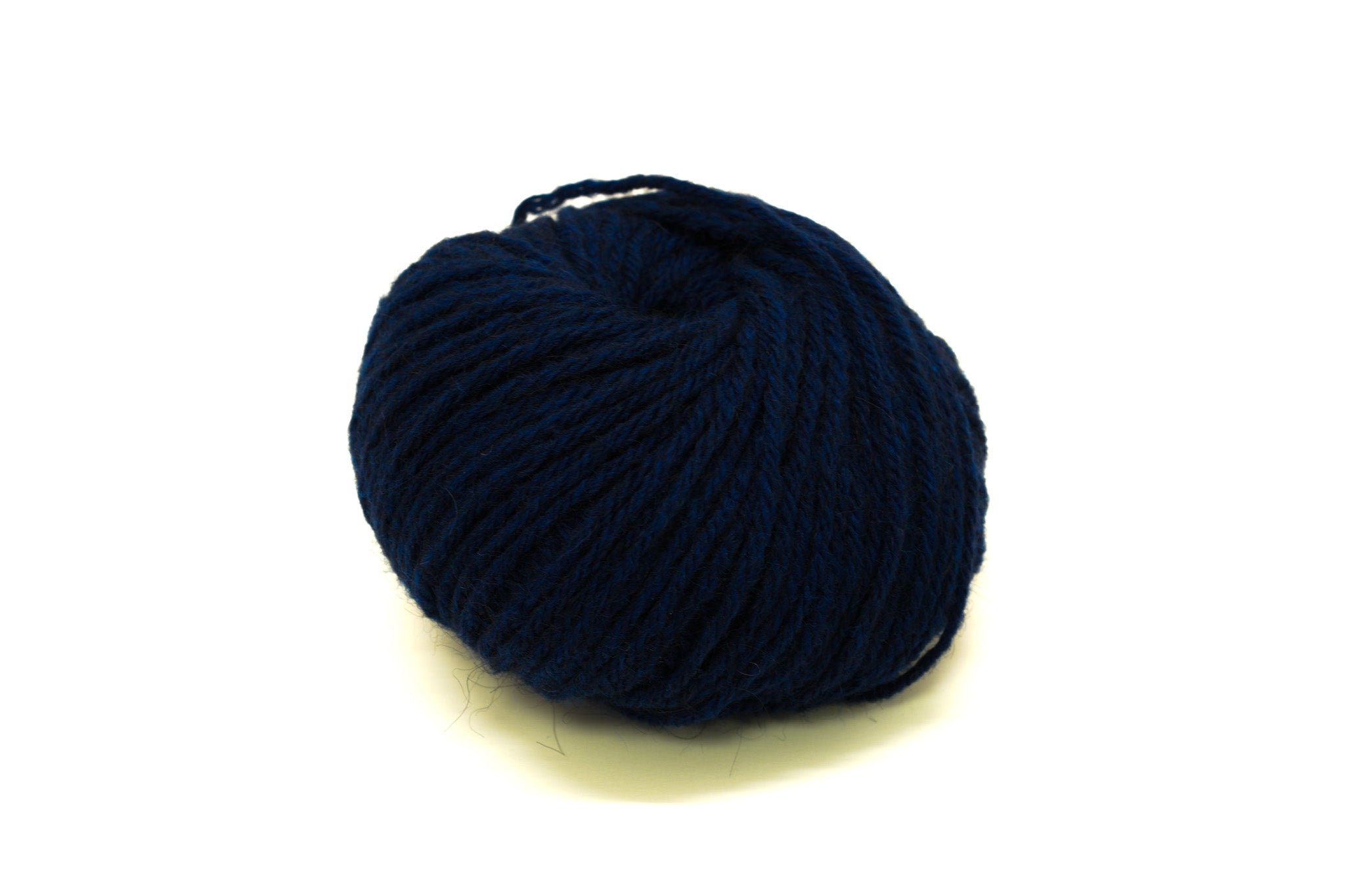 Dunkelblaue Alpaka-Wollgarnmischung