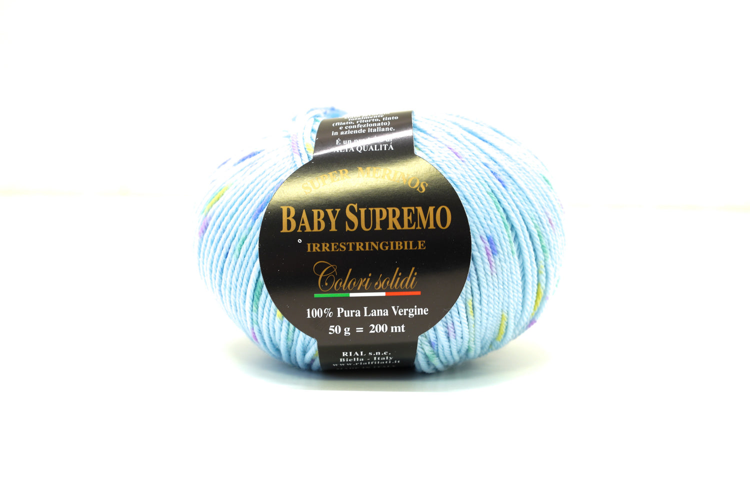 Soft blue Baby Supremo 50g./200m. - Luxury thread