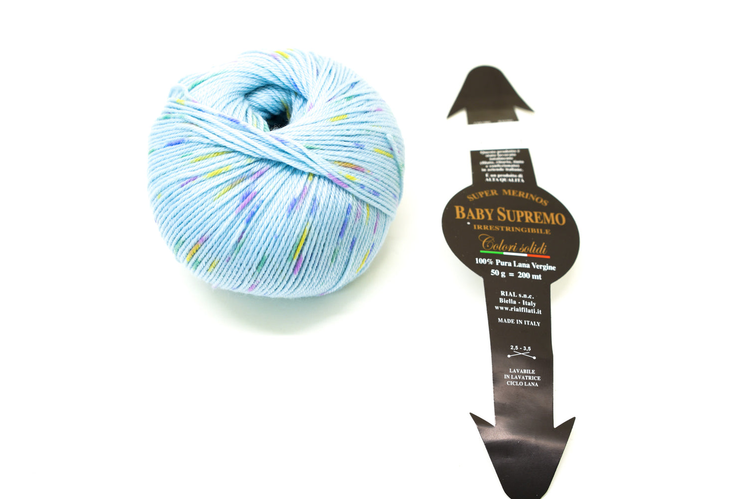 Soft blue Baby Supremo 50g./200m. - Luxury thread