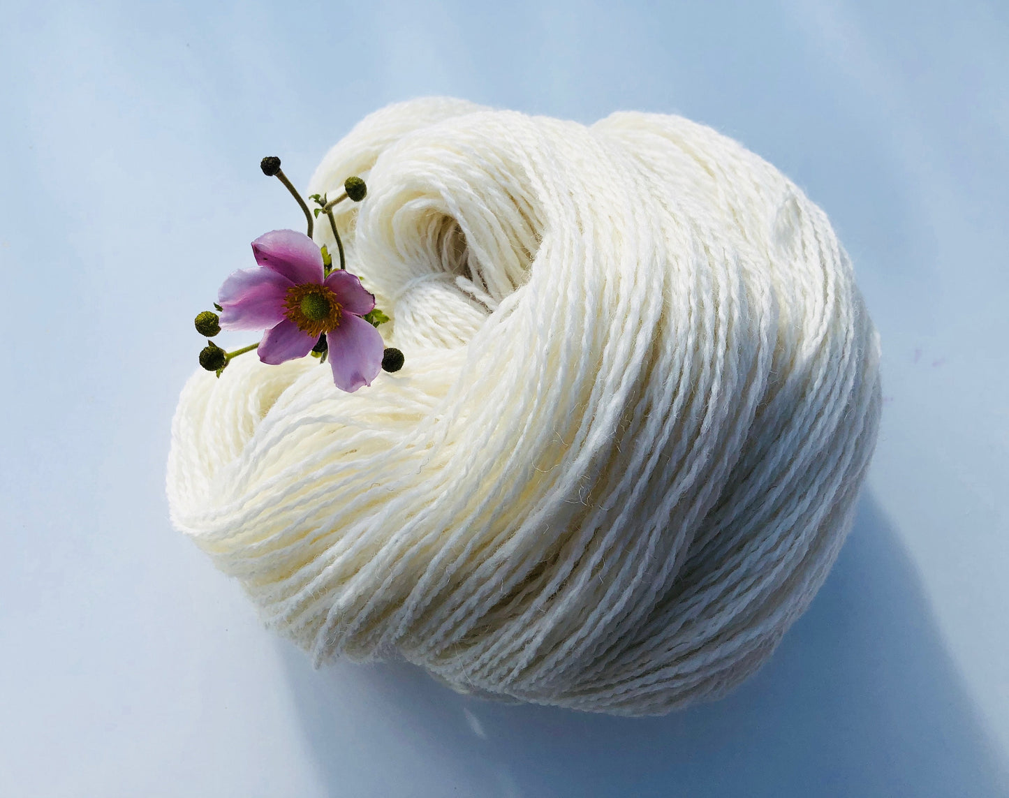New Zealand fingering Milk white wool yarn | new-zealand-fingering-milk-white-wool-yarn