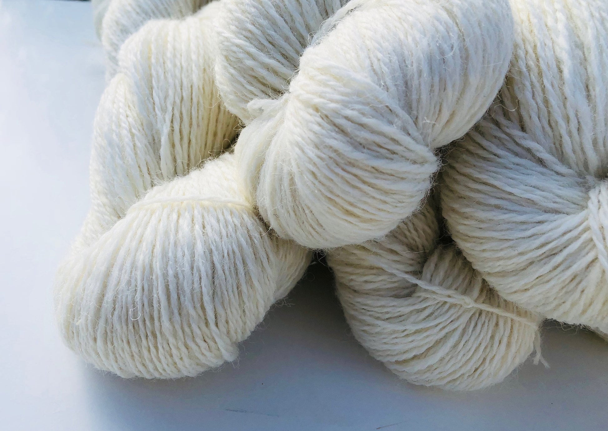 New Zealand fingering Milk white wool yarn | new-zealand-fingering-milk-white-wool-yarn