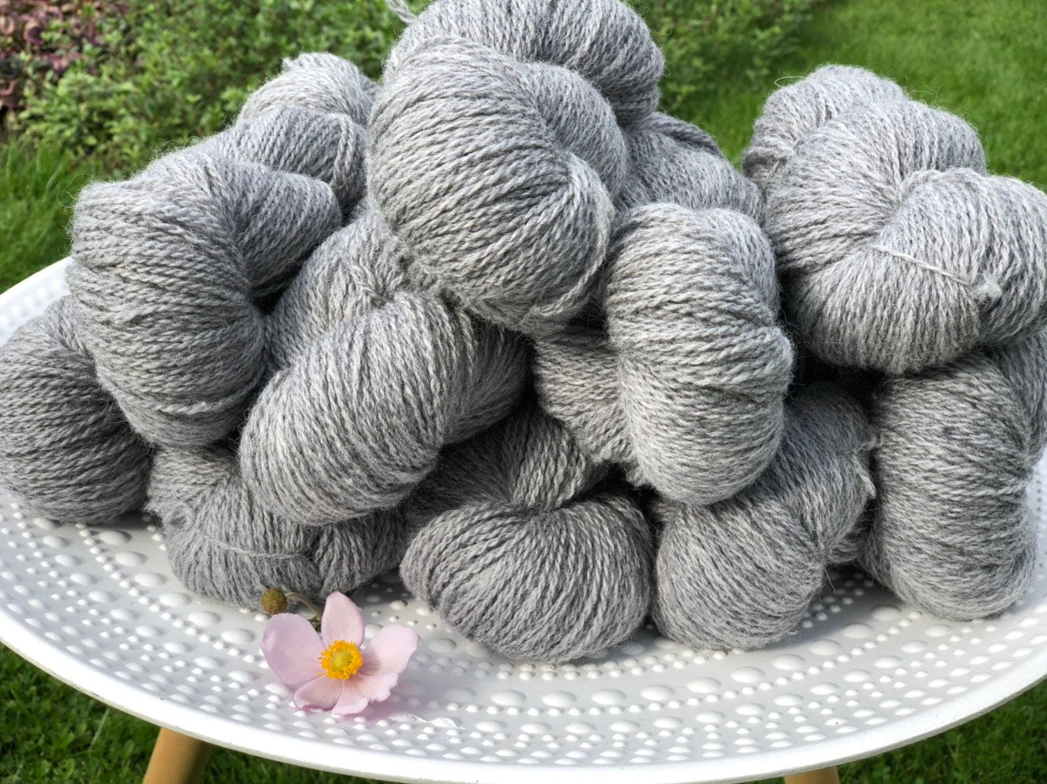 Soft Grey Lace merino wool yarn | soft-grey-lace-merino-wool-yarn
