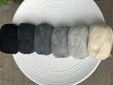 Light grey New Zealand lace wool yarn | light-grey-new-zealand-lace-wool-yarn