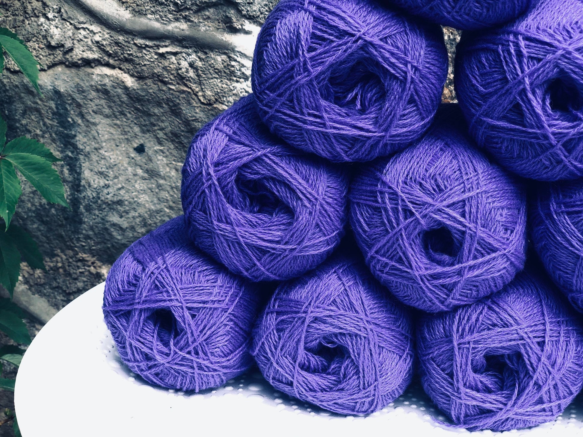 Royal purple New Zealand wool yarn | royal-purple-new-zealand-wool-yarn