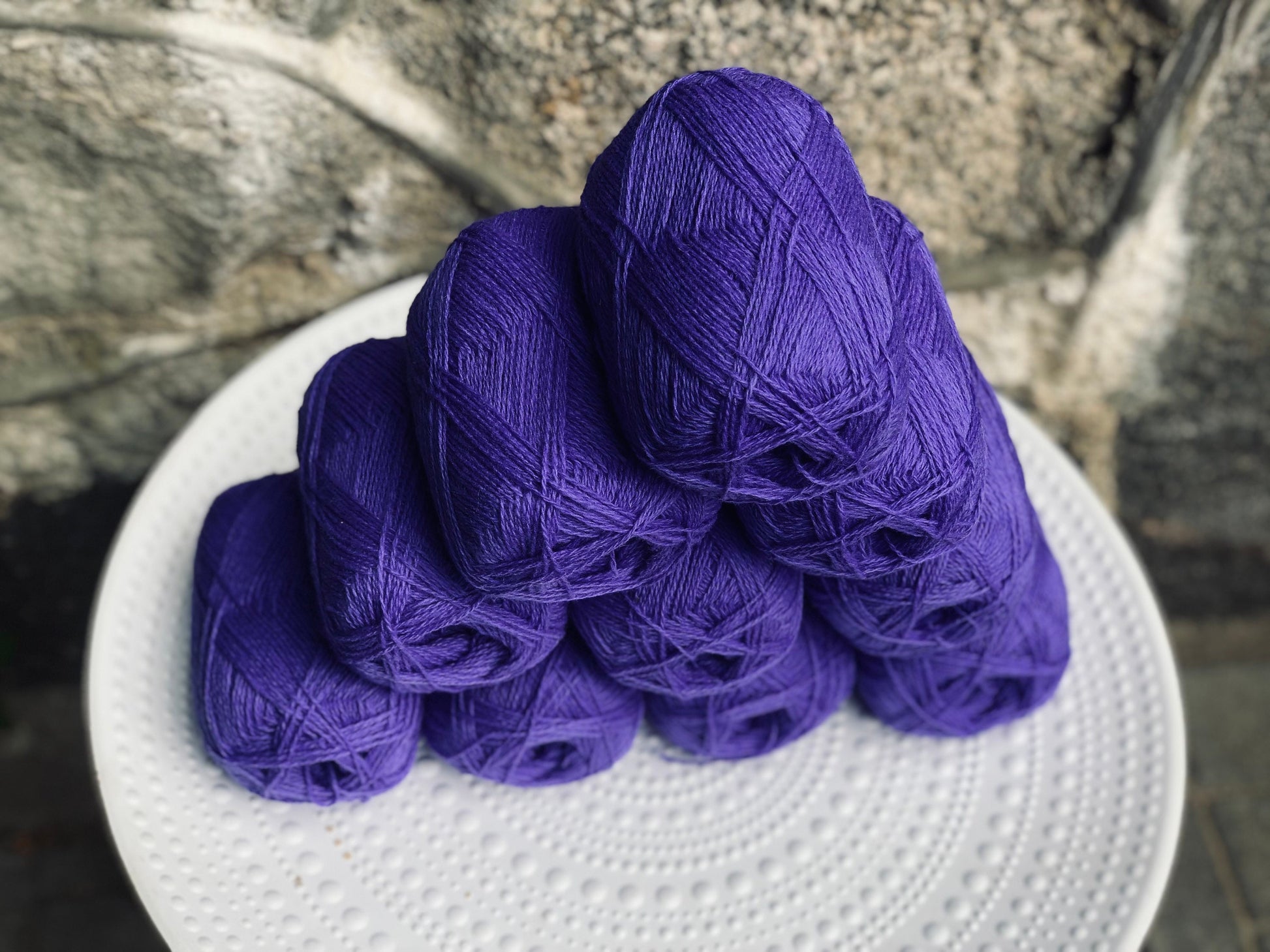 Royal purple New Zealand wool yarn | royal-purple-new-zealand-wool-yarn