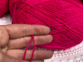 Neon Cyclamen New Zealand lace wool yarn | neon-cyclamen-new-zealand-lace-wool-yarn