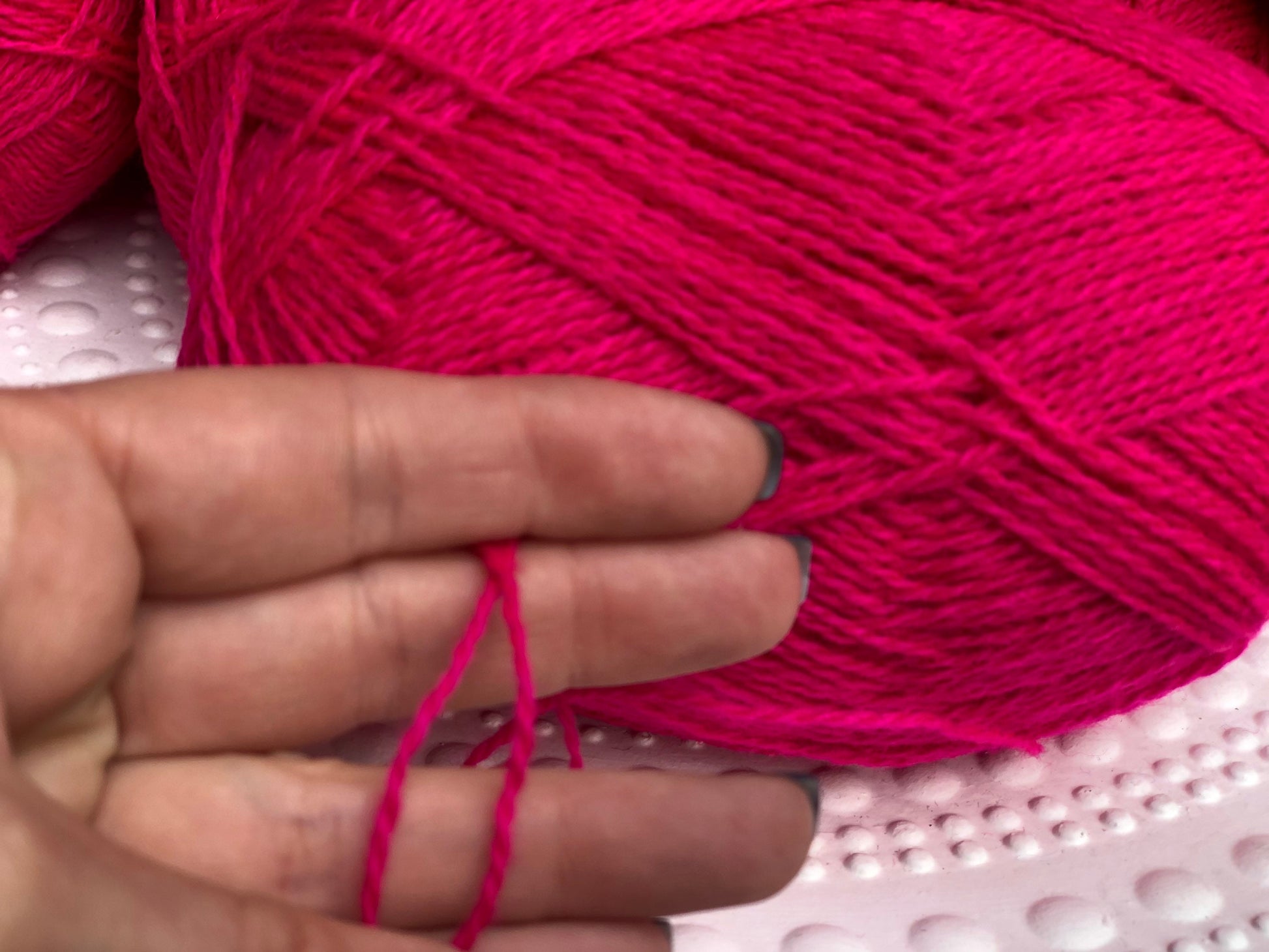 Neon Cyclamen New Zealand lace wool yarn | neon-cyclamen-new-zealand-lace-wool-yarn