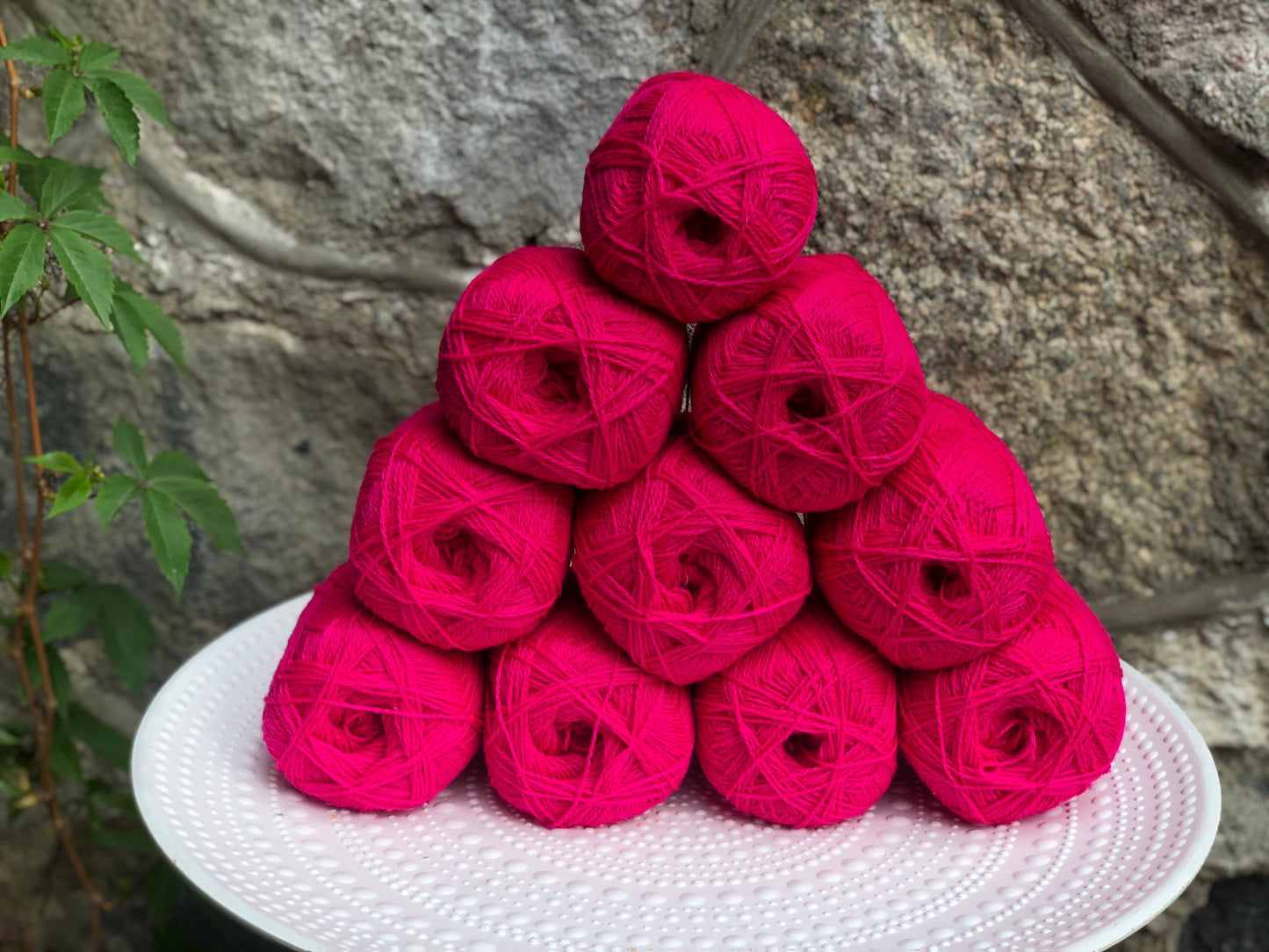 Neon Cyclamen New Zealand lace wool yarn | neon-cyclamen-new-zealand-lace-wool-yarn