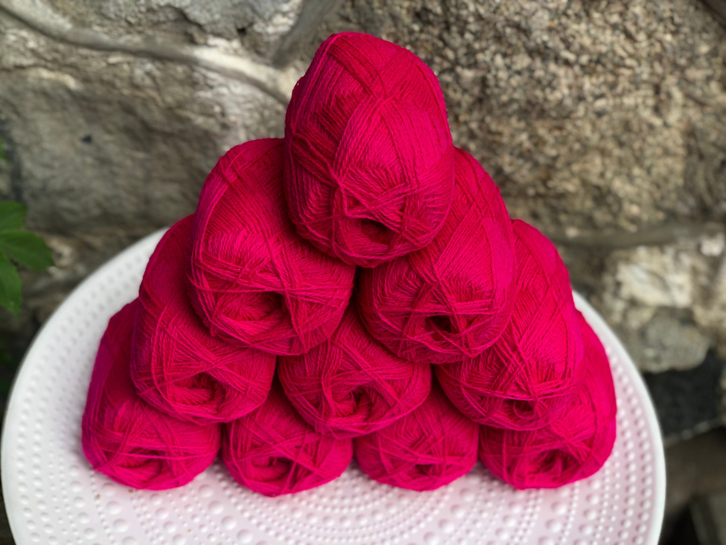 Neon Cyclamen New Zealand lace wool yarn | neon-cyclamen-new-zealand-lace-wool-yarn