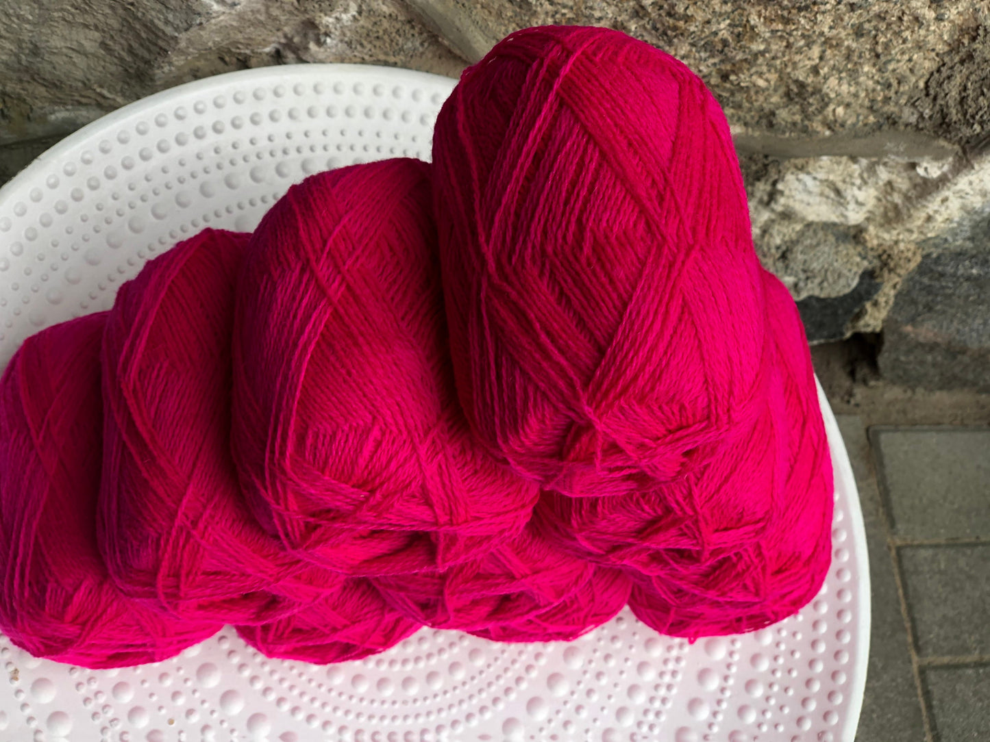 Neon Cyclamen New Zealand lace wool yarn | neon-cyclamen-new-zealand-lace-wool-yarn