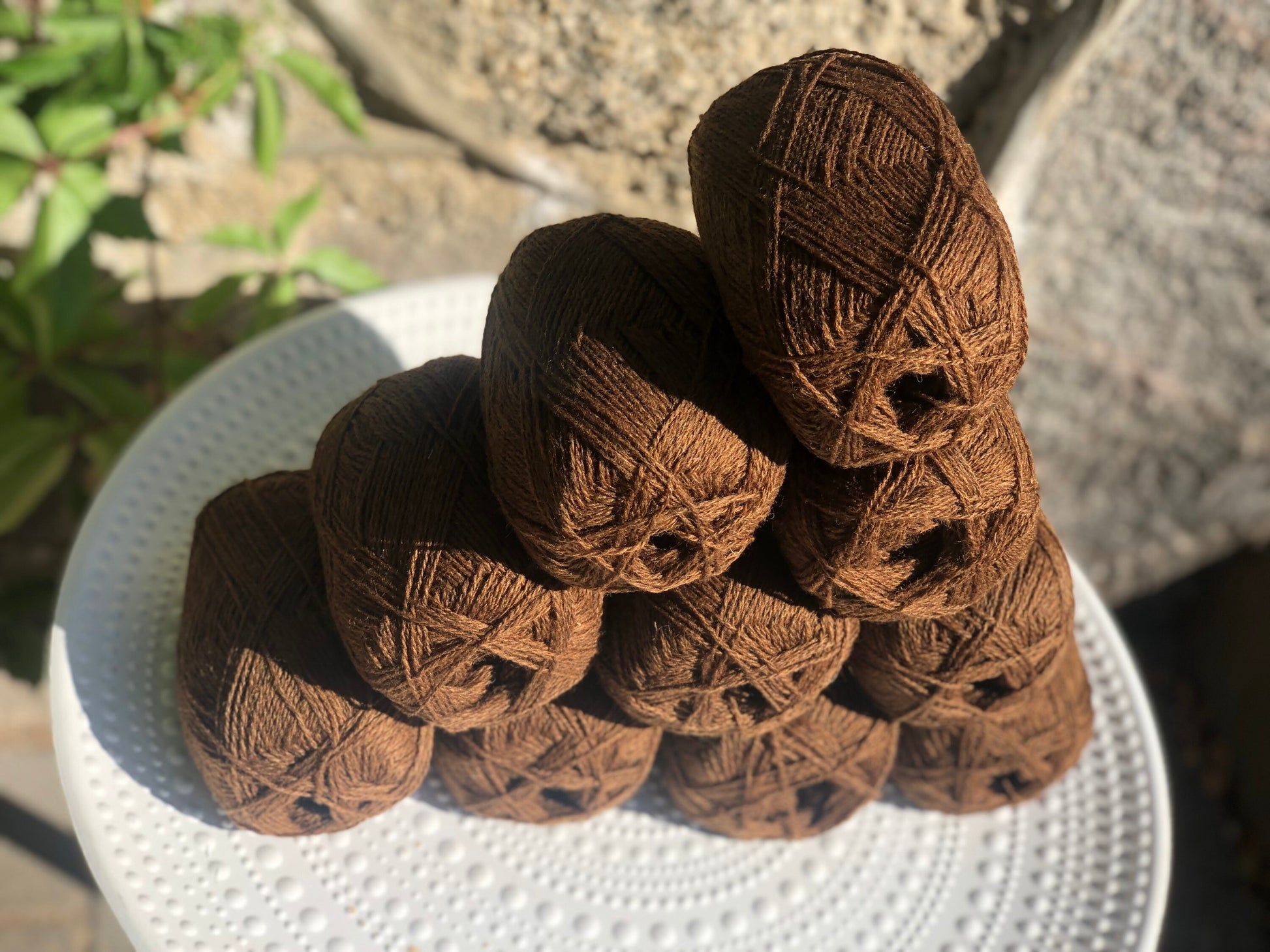 Brown color lwool yarn | brown-color-lwool-yarn